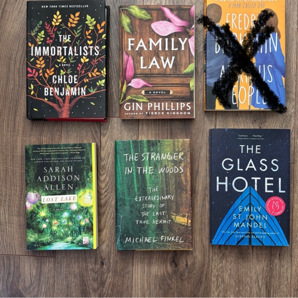 5x Popular Fiction Books